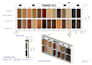 design kitchen cabinet and wardrobe with 3d and 2d drawings
